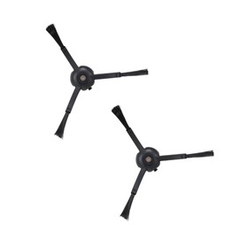 roborock Side Brushes Replacement (2 Pieces) for S8 Pro Ultra, S7 Max Ultra, Qrevo, Roborock Qrevo Slim, Series of S7 MaxV/S7/Q7Max/Q8 Max/S8/Q7/Q5/S6/S5/S4/E5/E4/E3/E2 Robot Vacuum Cleaner, Black