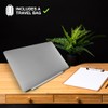 Deflecto Portable Lightweight Aluminium Laptop Stand suitable for laptops up
