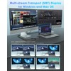 VCOM 7-in-1 USB C Hub Support MST, Docking Station Dual