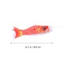 DOITOOL 5 pcs Japanese Carp Windsock Streamer Fish Flag Kite