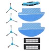 9 Pcs Vacuum Parts Replacement Main Brush Side Brush Filter