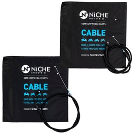 NICHE Push Pull Throttle Cable Set for Honda Shadow 1100 VT1100C 17910-MM8-000 17920-MM8-000