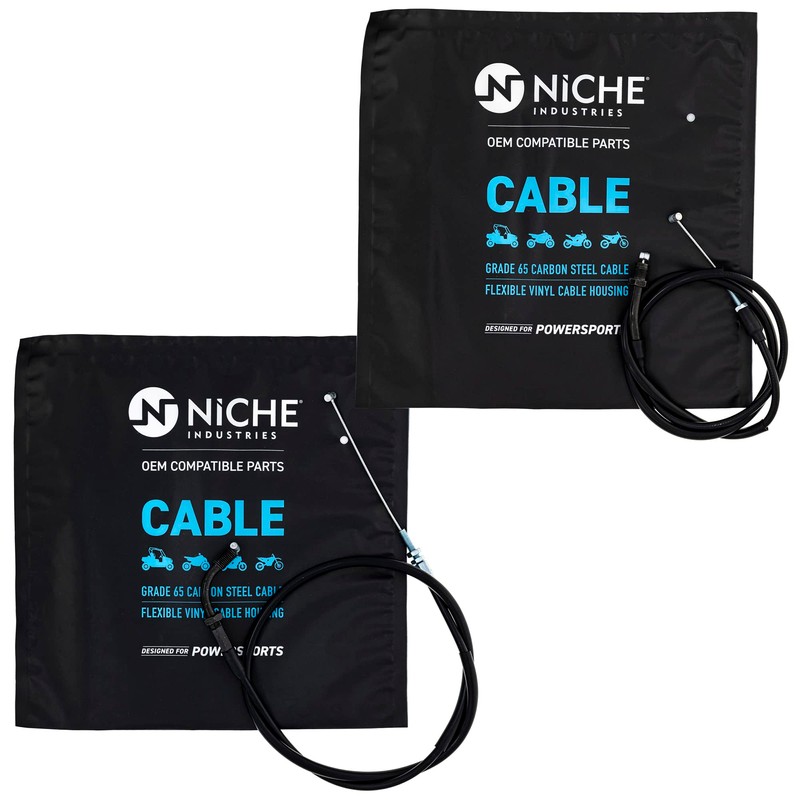 NICHE Push Pull Throttle Cable Set for Honda Shadow 1100