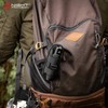 [2024] TH1 Tactical Flashlight Holster Duty Belt Pouch Open-end Stretchable