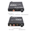 Digital to Analog Audio Converter 192kHz 24bit DAC Converter Optical