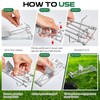 Qualirey 12 Pcs Outdoor Gopher Trap Easy Set Mole Trap