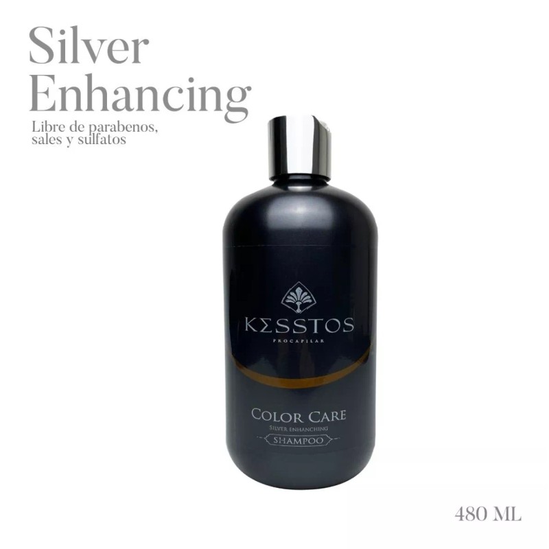 KESSTOS Shampoo Matizador Plata 480 Ml