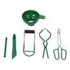 6 Pcs Canning Kit Canning Funnel Tong Bubble Popper Jar