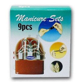 Owner Clan [Owner Clan] Popular Item Komikomo Hahoe Mask Beauty Set 9P Nail Care Hygiene / [오너클랜]인기상품 코미코모 하회탈 미용세트 9P 손톱관리 위생