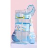 Sanrio Cinnamoroll Two Straws Drinking Water Bottle W/Adjustable Strap 570ml
