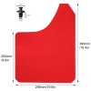 Unbranded Red Mud Flaps Splash Guards Mudflap Mudguards For Subaru