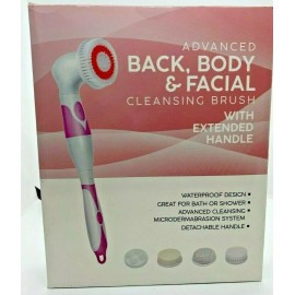 BACK, BODY Cepillo D Limpieza Facial Avanzado Mango Extendido 5 Cabezas