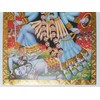 Gold Foil Embossed Hindu God Goddess Kali Shrine Picture