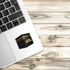 24 Kaaba Shaped Umrah Mubarak Stickers