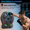 ZAKVOP Music Boxing Machine with 8 Targets, Bluetooth Punching Machine