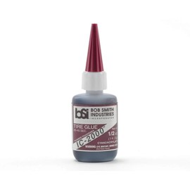 Superstition Hobbies BSI (117) IC-2000 Tire Glue 1/2oz 20-45 Sec. Rubber Toughened Cyanoacrylate
