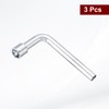 HARFINGTON 3pcs l Shaped Angled Open Hex Socket Wrench 7mm