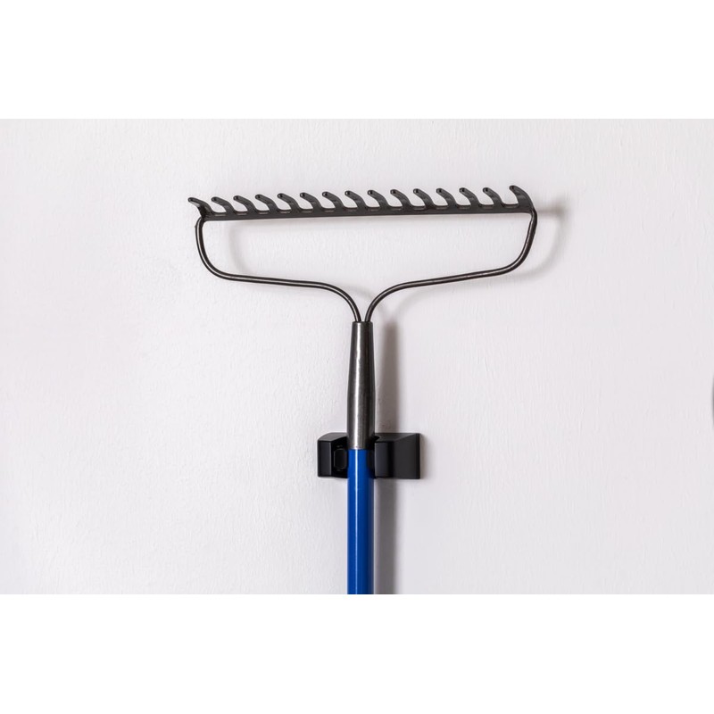 Duck EasyMounts Mop and Broom Holder - Heavy Duty Wall