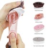 Wisboey Dish Cleaning Brush-Soap Dispensing Dish Brush Set & 4