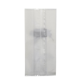 Mason Glass Jar Window White Poly Cookie Bakery Dried Trail Mix Food Storage Heat Sealing Stand Up Bags with Tear Notch 4oz (100)