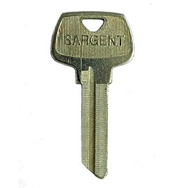 Sargent 6 Pin Key Blank 6275 RK Keyway, Pkg of 10, Factory Original