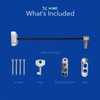 XFORT Viper Key Locking Cable Window Restrictor in Polished Chrome,