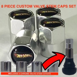 Camellia City Rod and Custom Hot Wheels Valve Stem Caps red line TH Camaro beetle treasure hunt rare vintage