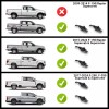 BuiltRight Industries Ford F150 SuperCrew SuperCab Seat Latch Release Kit