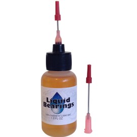 Liquid Bearings, The Best 100%-Synthetic Oil for All Robotics, Provides Superior Lubrication, Never Gums up, Also Inhibits Corrosion!