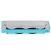 Blues Harmonica 10‑Hole Mouthorgan Eb Key ABS Resin Comb Beginner