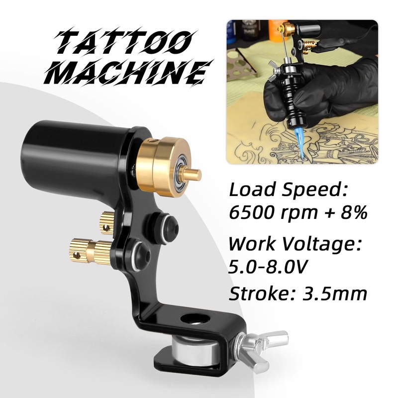 Rotary Tattoo Machine Gun Motor, ATOMUS Tattoo Machine Shader &