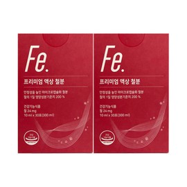 Nutrimore 뉴트리모어 프리미엄 액상 철분제 10ml x 30포 2개 / 써클 NutriMore Premium Liquid Iron Supplement 10ml x 30 Packs (2) / Circle