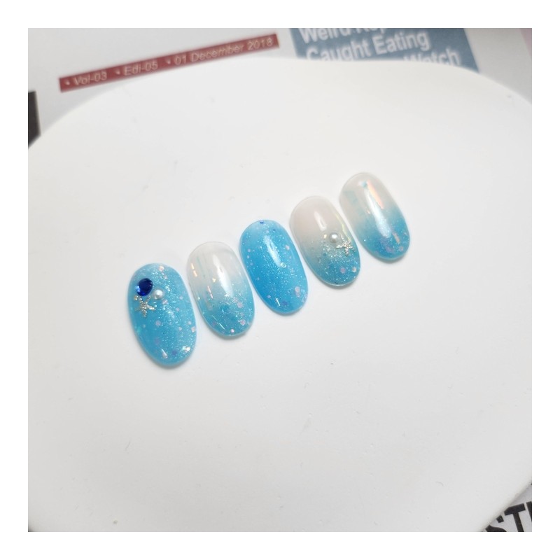 Blue Ocean Nail - Alcohol Swap 2p / 블루 오션네일