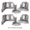 Tabletop Terrain Sci-Fi Ruin Set 3 Bundle (2 Sets) Modular