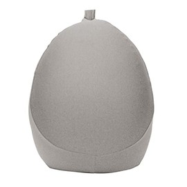 MOGU Bead Cushion, Gray, Premium Fit Chair Cover, Silver Gray, SGY 17.7 x 21.7 x 17.7 inches (450 x 550 x 450 mm)
