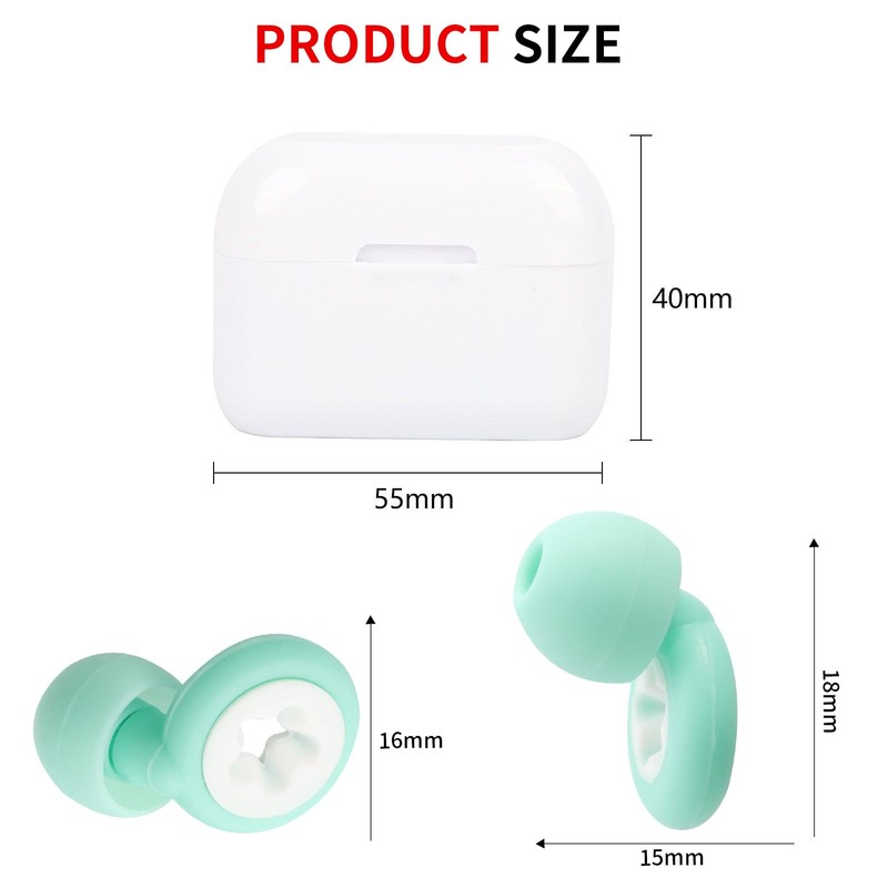 Ear Plugs,Noise Cancelling Ear Plugs for Sleeping, Swimming, Studying, Working,