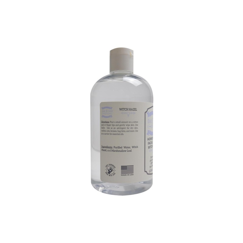 Oak & Sage Homeopathic Facial Toner Witch Hazel Unscented -