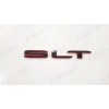 Custom Auto 1PC GLOSS BLACK RED SLT LETTER EMBLEM 2019+