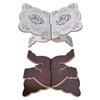 Book Stand, Wooden Foldable Quran Holder Quran Koran Holy Book