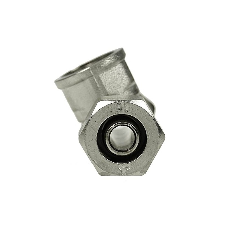 Rapidair Maxline 1/2" Piping Tee W/1/2 Female NPT Pipe Thread
