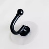 Cciphy Adjustable Self Adhesive Curtain Tieback, Non-Trace Stick Metal Wall