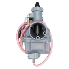 VM22 26mm Carburetor for Mikuni for Mikuni Performance Predator 212cc GX160 GX200 200cc 196cc TW200 KT196 CT200U 140cc Lifan Zongshen Pit Dirt Bike with 38mm Air Filter,Fuel Filter