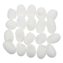 WOONEKY 20pcs Silkworm Ball: Facial Cleanser Beauty Massage Tool for Face Exfoliating Blackhead Removal Gentle Skin Care Scrub Supplies