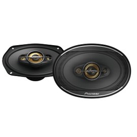PIONEER A-Series Plus TS-A6971F 6” x 9” 4-Way Speakers (Pair) – 600W Max, Balanced Sound + Smooth Treble, Enhanced Bass, Ideal Factory Upgrade, Installation Adaptors Included