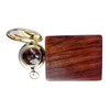 Handmade Brass Push Button Direction Compass POCKET COMPASS with Rose