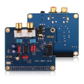 Richer-R I2S Interface PiFi DIGI DAC + HIFI DIGI Digital Audio Card Gold Plated RCV Double Clamp/Gold Plated 3.5mm Jack Socket