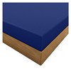 HOME ACE Royal Blue Single Bed Sheet - Fitted Sheet,