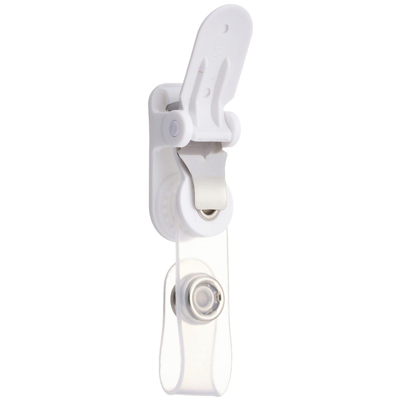 Nippon Chuko Band Clip, White, 4 Pieces, SNB13, Craft Supplies,
