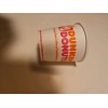 Dunkin' Donuts ONE Dunkin Donuts 4OZ White Paper Store Coffee