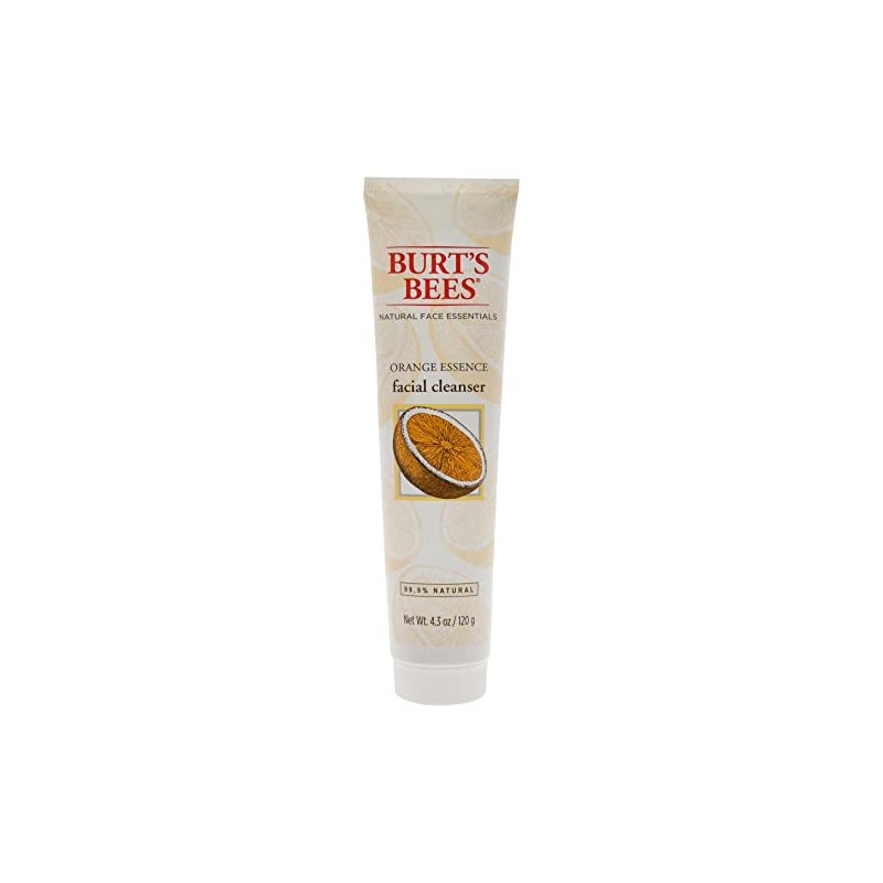 Burt's Bees Orange Essence Facial Cleanser, Sulfate-Free Face Wash, 4.3